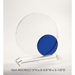 DCR027 Blue Corona Crystal...