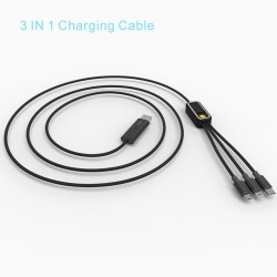 SCB11 3 in 1 USB Cable with...